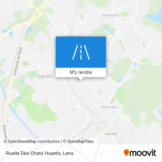 Ruelle Des Chats Huants plan