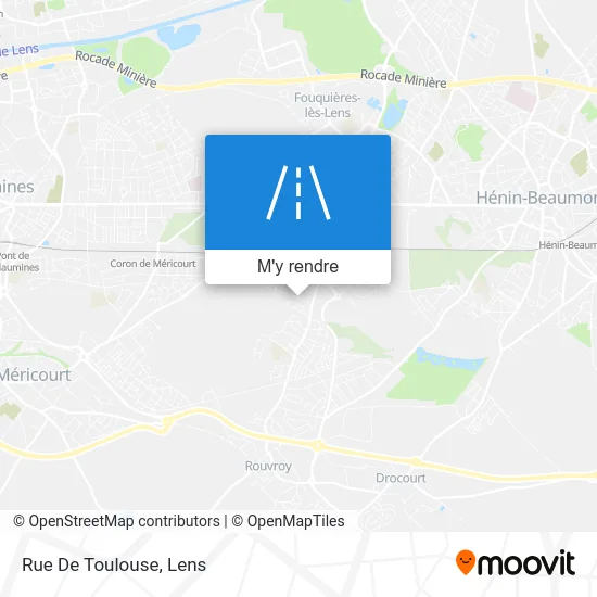 Rue De Toulouse plan