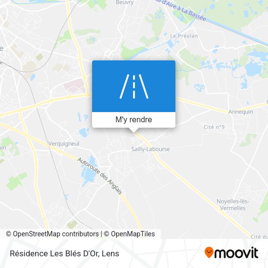 Résidence Les Blés D'Or plan