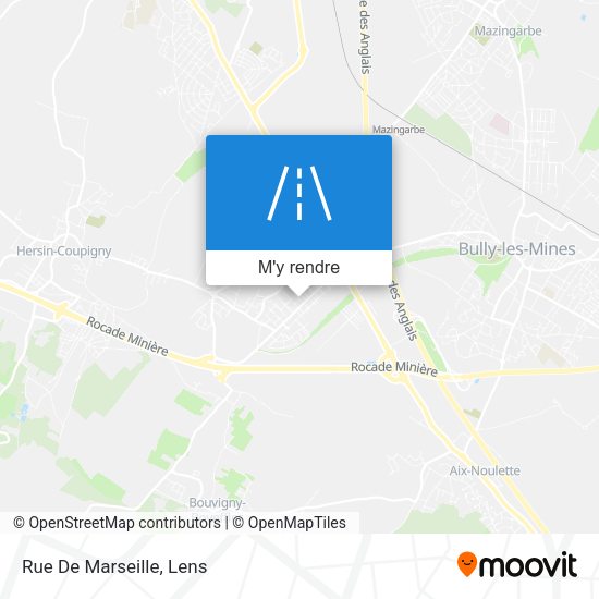 Rue De Marseille plan