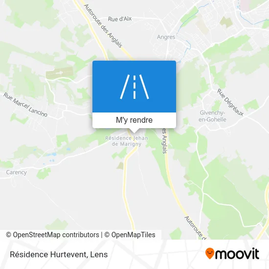 Résidence Hurtevent plan