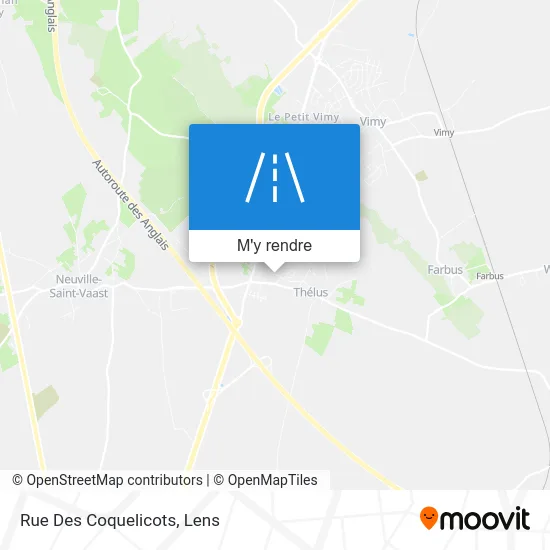 Rue Des Coquelicots plan