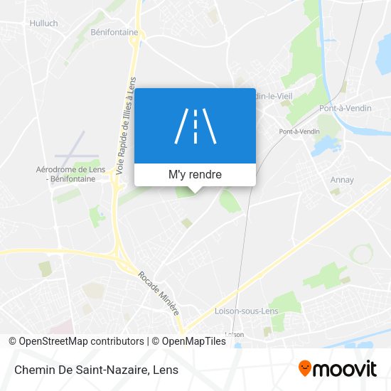 Chemin De Saint-Nazaire plan