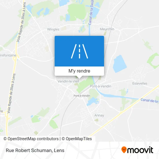 Rue Robert Schuman plan