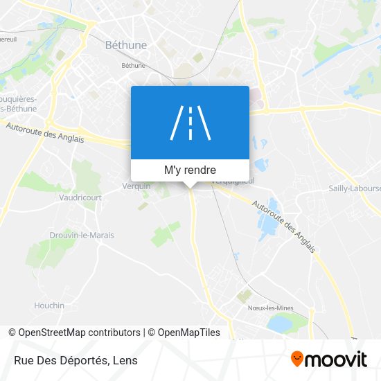 Rue Des Déportés plan