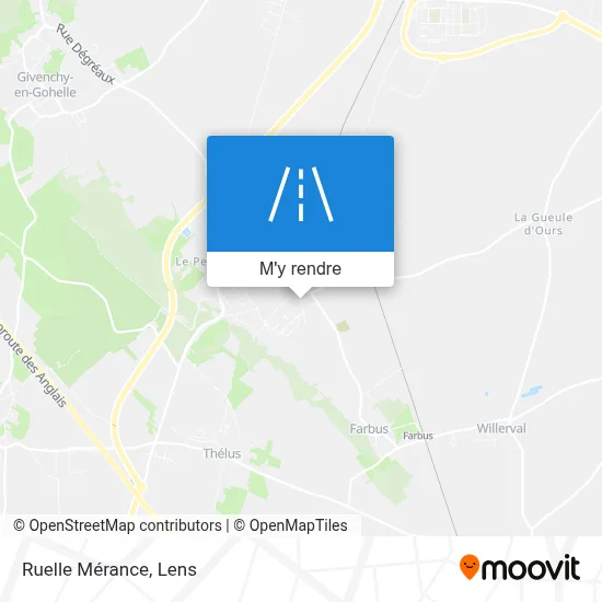 Ruelle Mérance plan