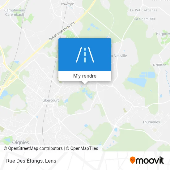 Rue Des Étangs plan