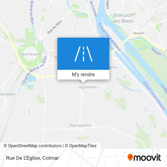 Rue De L'Église plan