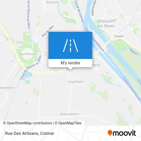 Rue Des Artisans plan