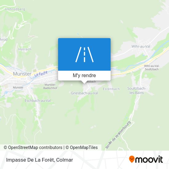 Impasse De La Forêt plan