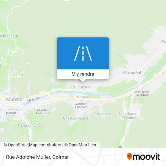 Rue Adolphe Muller plan