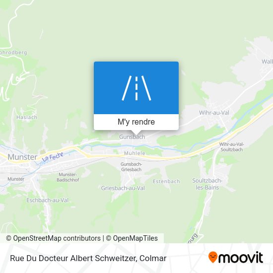 Rue Du Docteur Albert Schweitzer plan