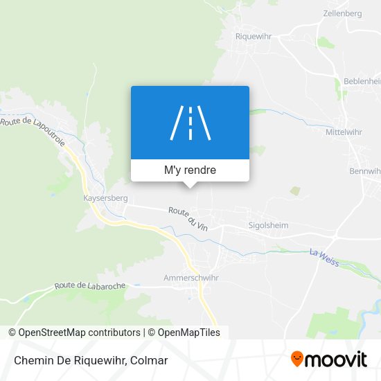 Chemin De Riquewihr plan