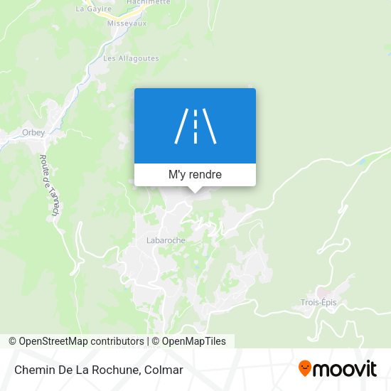 Chemin De La Rochune plan