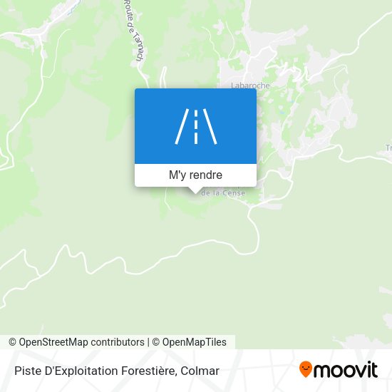 Piste D'Exploitation Forestière plan