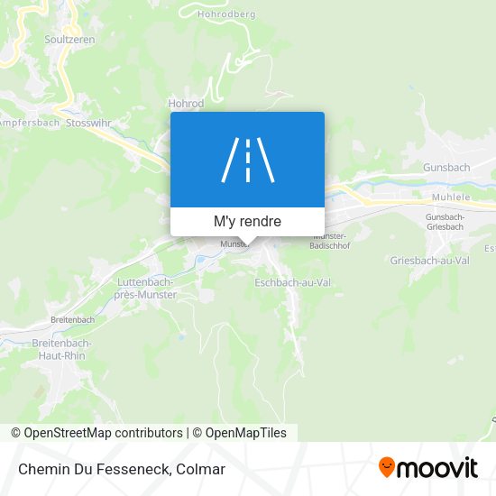 Chemin Du Fesseneck plan