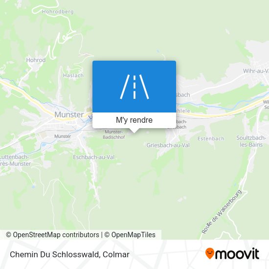 Chemin Du Schlosswald plan