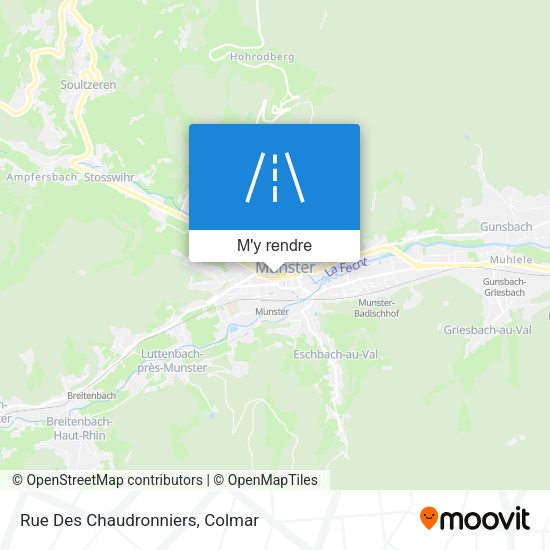 Rue Des Chaudronniers plan