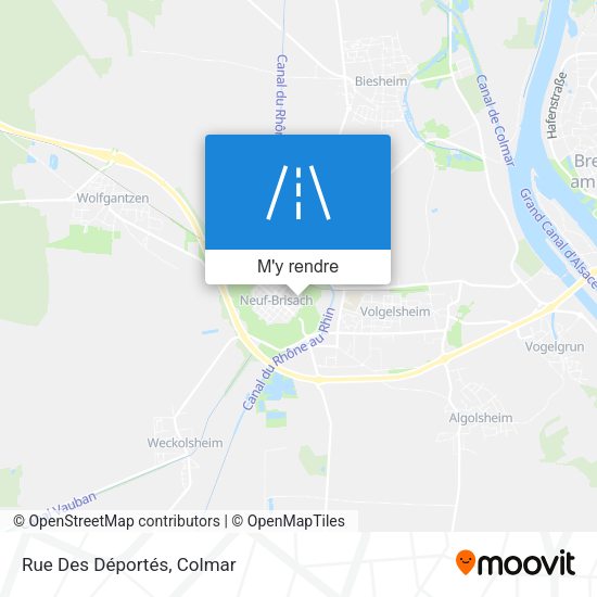 Rue Des Déportés plan