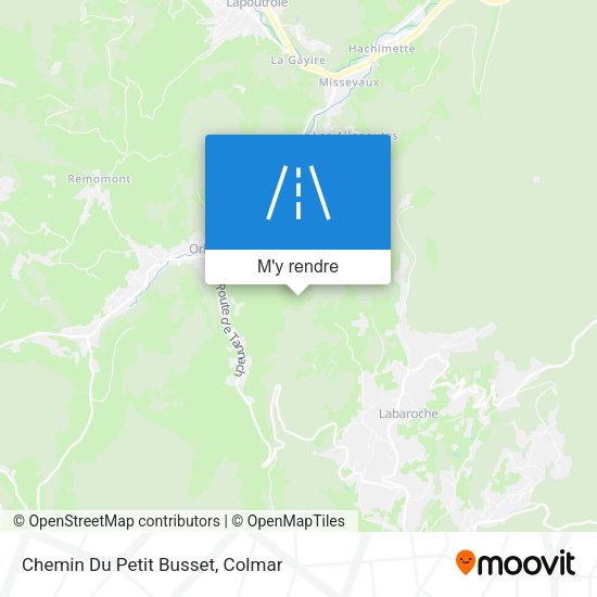 Chemin Du Petit Busset plan