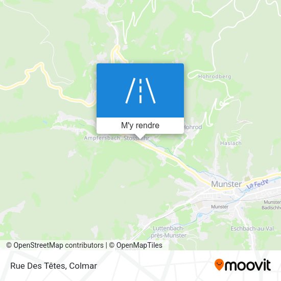 Rue Des Têtes plan