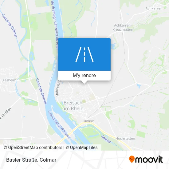 Basler Straße plan