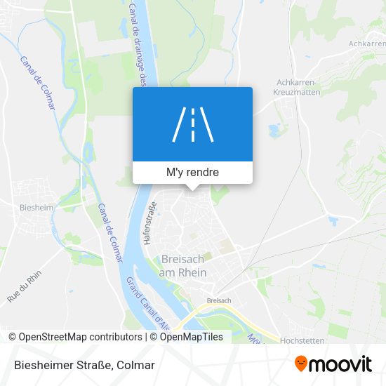 Biesheimer Straße plan