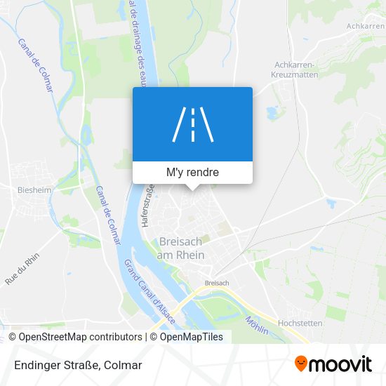 Endinger Straße plan