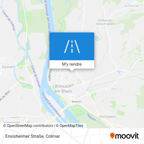 Ensisheimer Straße plan
