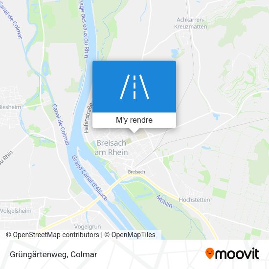 Grüngärtenweg plan