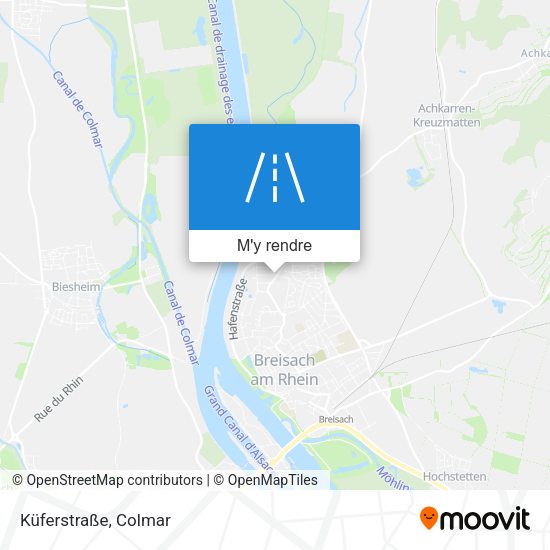 Küferstraße plan