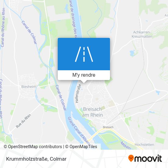 Krummholzstraße plan