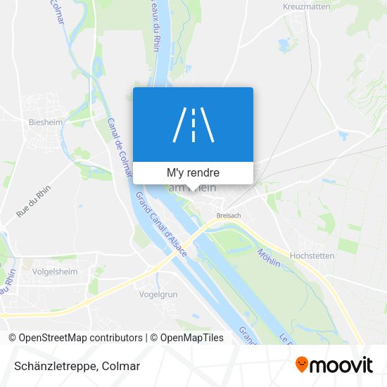 Schänzletreppe plan