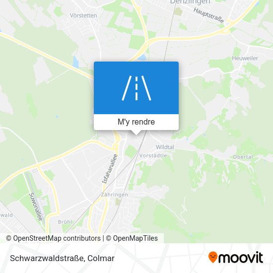 Schwarzwaldstraße plan
