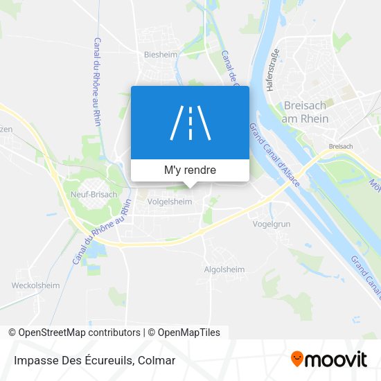 Impasse Des Écureuils plan