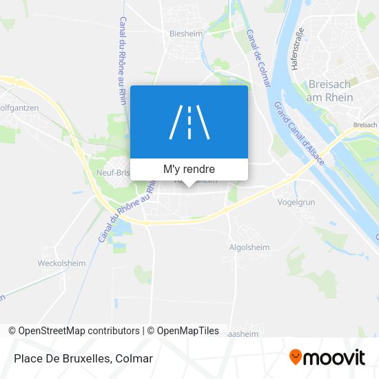 Place De Bruxelles plan