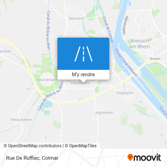 Rue De Ruffiac plan