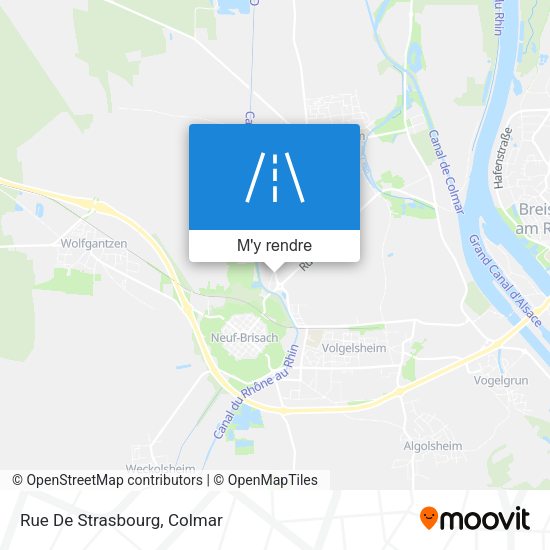 Rue De Strasbourg plan