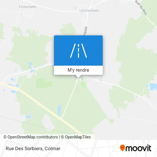 Rue Des Sorbiers plan