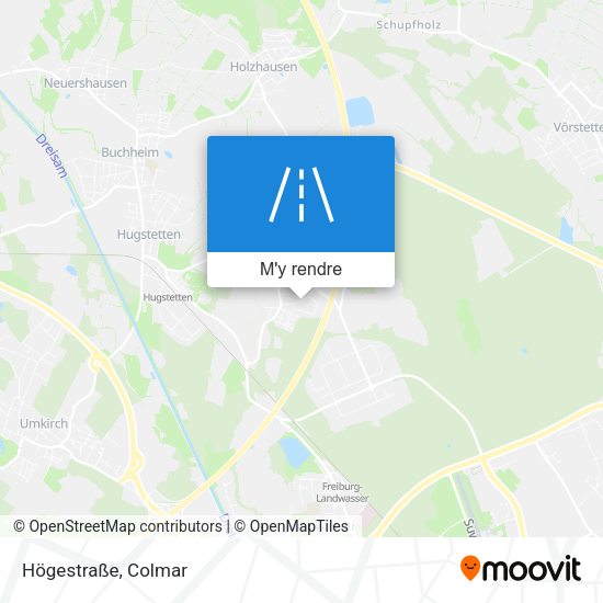 Högestraße plan