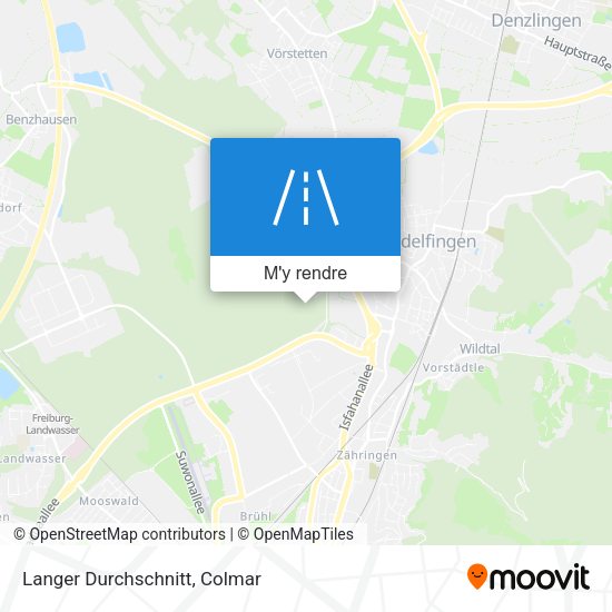 Langer Durchschnitt plan