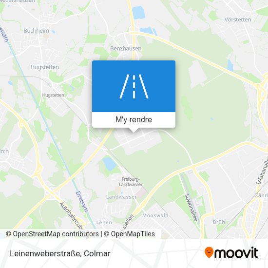 Leinenweberstraße plan