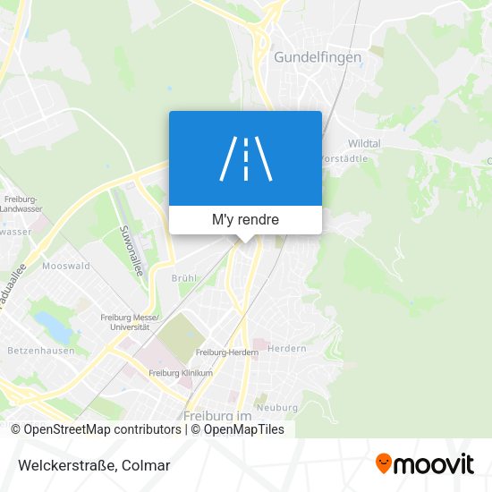 Welckerstraße plan