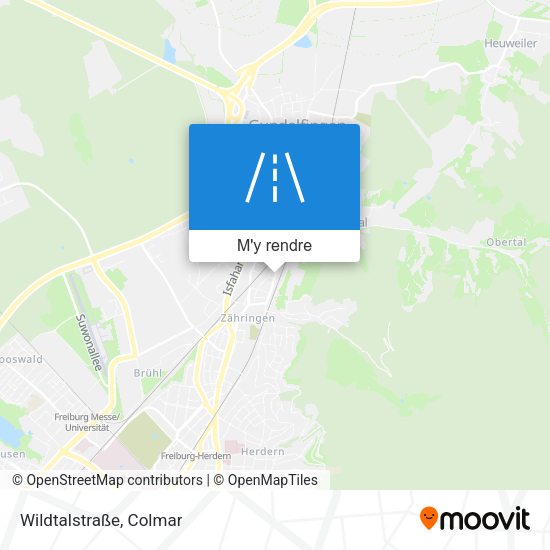 Wildtalstraße plan