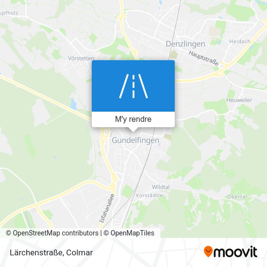 Lärchenstraße plan