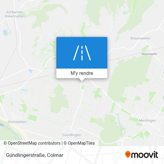 Gündlingerstraße plan