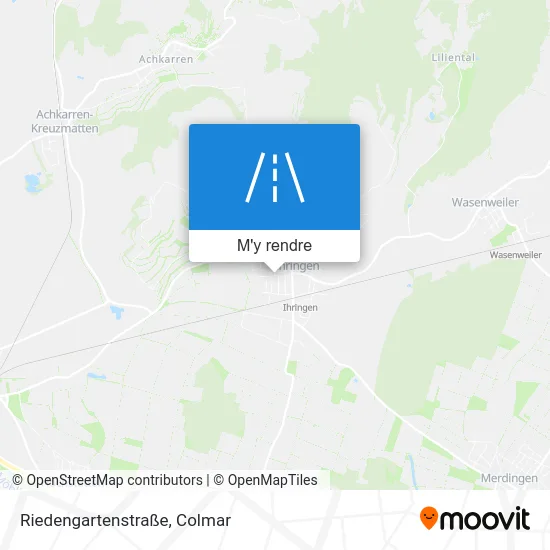 Riedengartenstraße plan