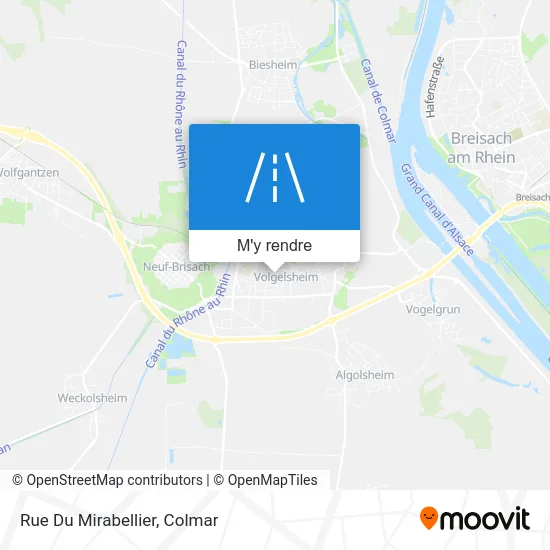 Rue Du Mirabellier plan