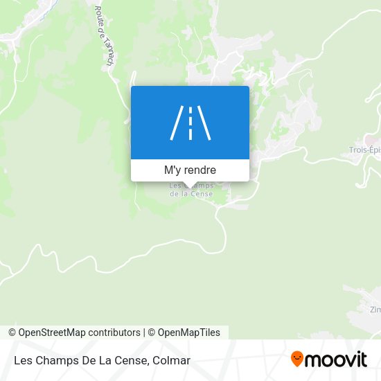 Les Champs De La Cense plan