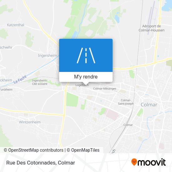Rue Des Cotonnades plan